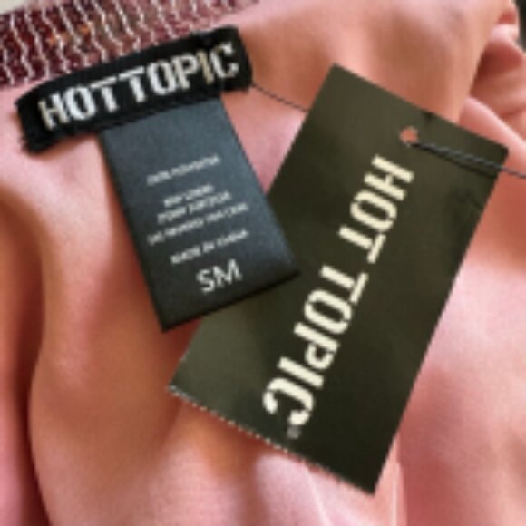 NWT Hot Topic Taylor Swift style Sequin Fringe Blazer Tassel Barbie Pink sz S/M - Picture 15 of 15